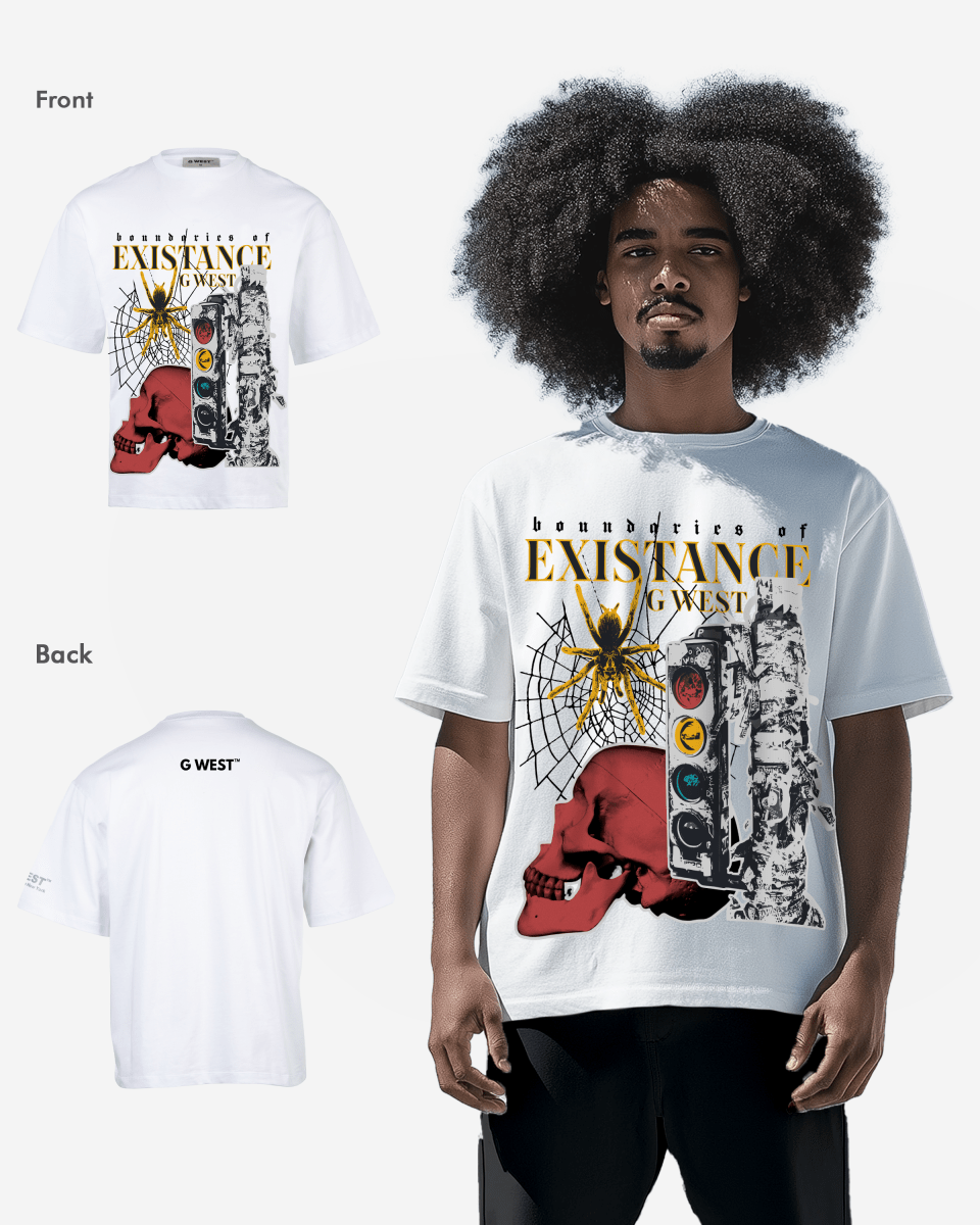 G - WEST EXISTANCE OVERSIZED TEE GWROJMT21 - G West