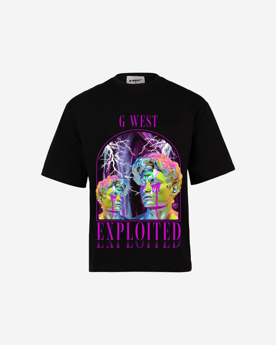 G - WEST Exploited Oversized Tee GWROJMT14 - G West