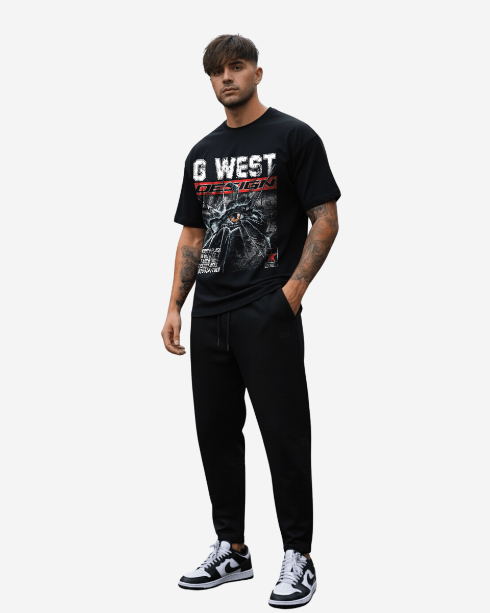 G West Fake World Oversized T-Shirt - G West