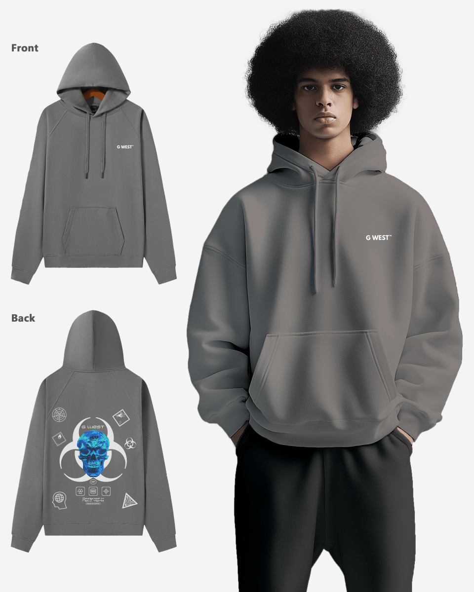 G West False Face Hoodie Mens Style : Gwhlhd9005 - 3 Colors - G West