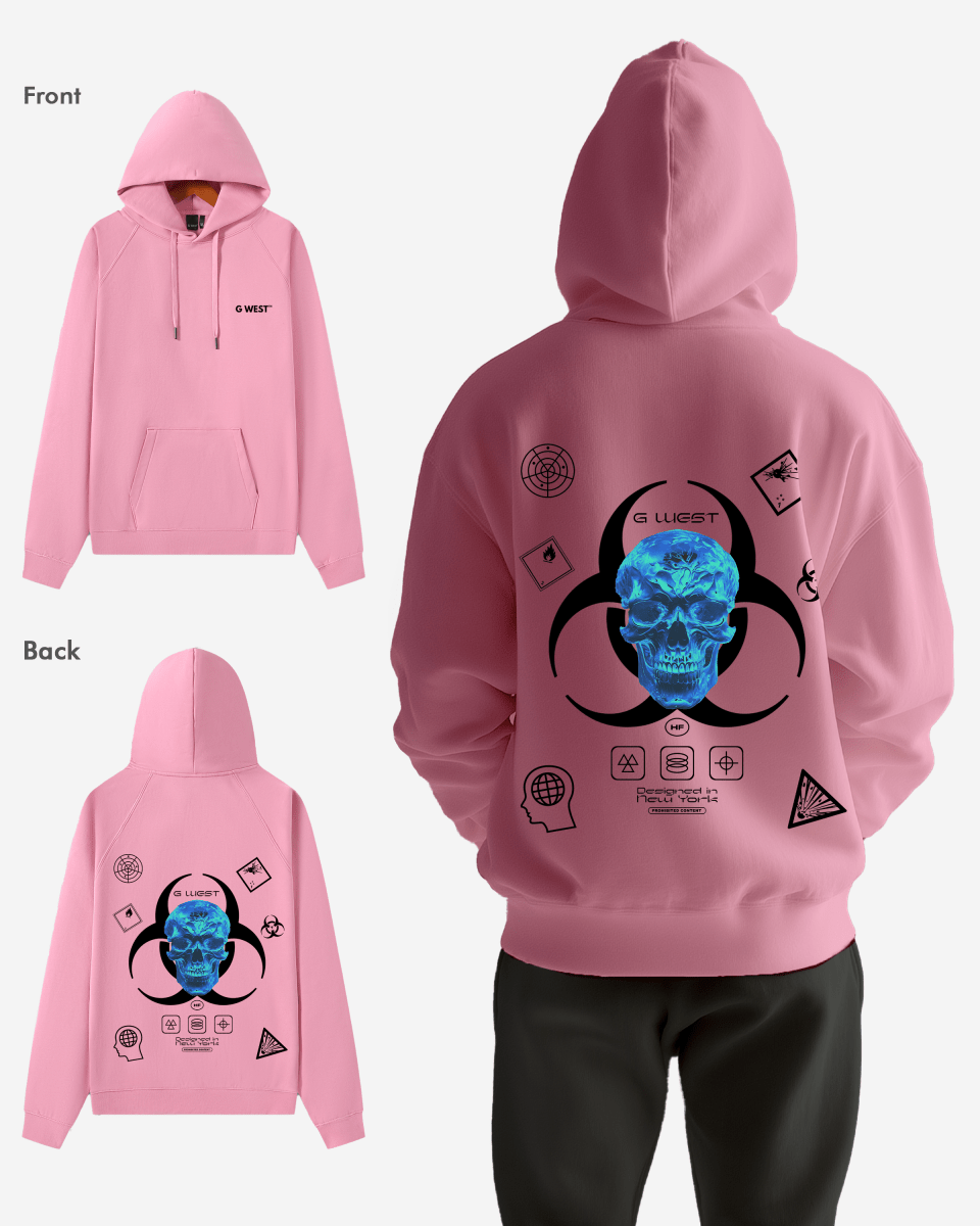 G West False Face Hoodie Mens Style : Gwhlhd9005 - 3 Colors - G West
