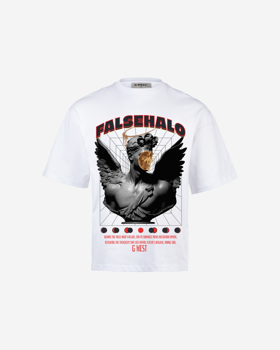 G - WEST FALSEHALO OVERSIZED TEE GWROJMT45 - G West