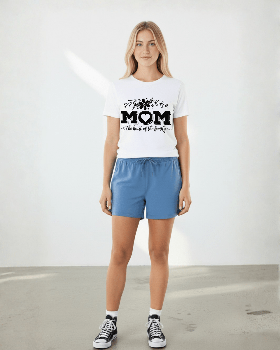 G - West Family Heart Mom 2 Women T-Shirt - G West