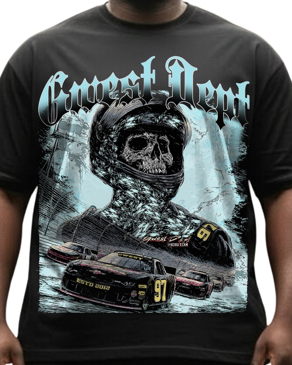 G West Final Lap Men's Big And Tall T-Shirt - G West