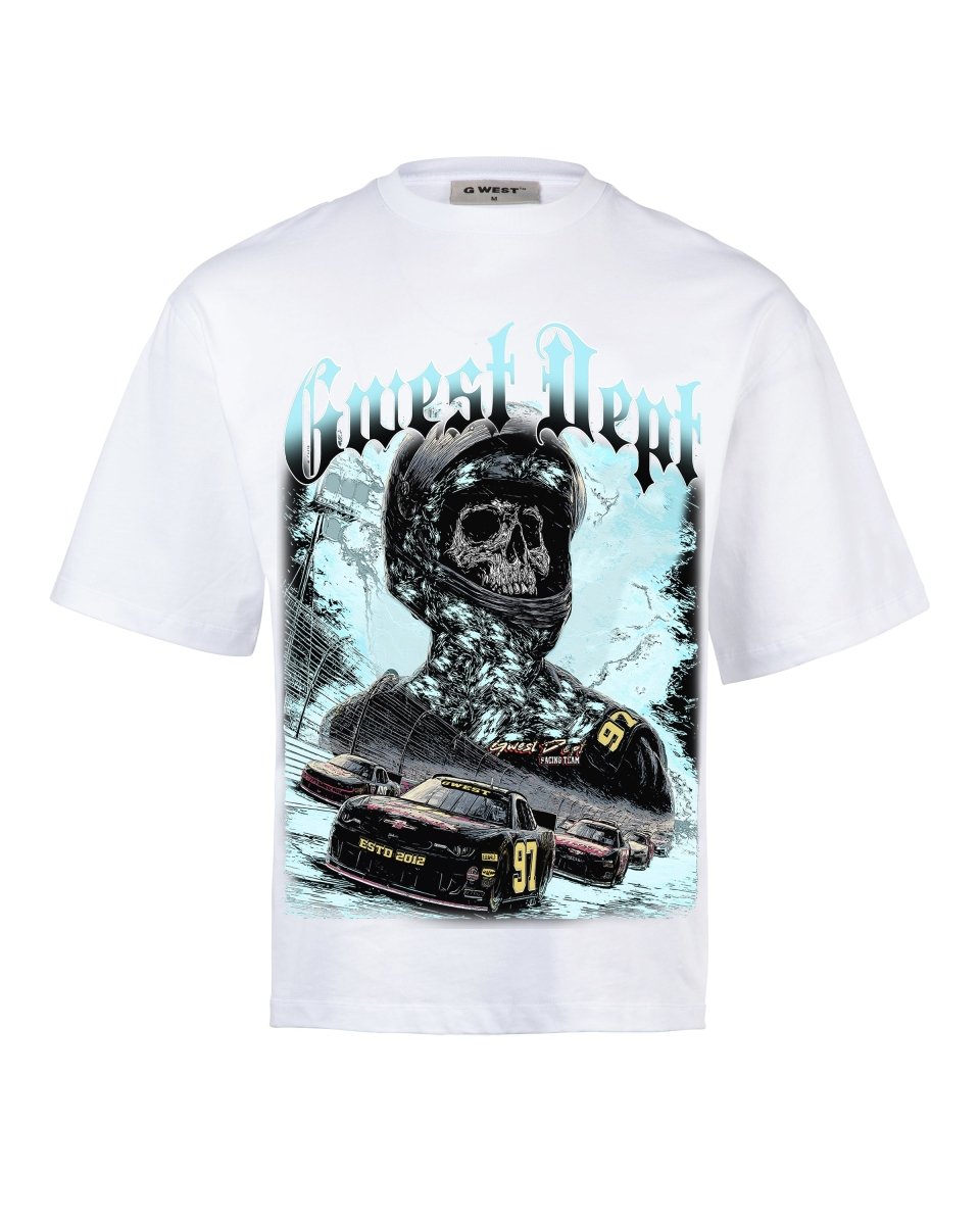 G West Final Lap Men's Big And Tall T-Shirt - G West