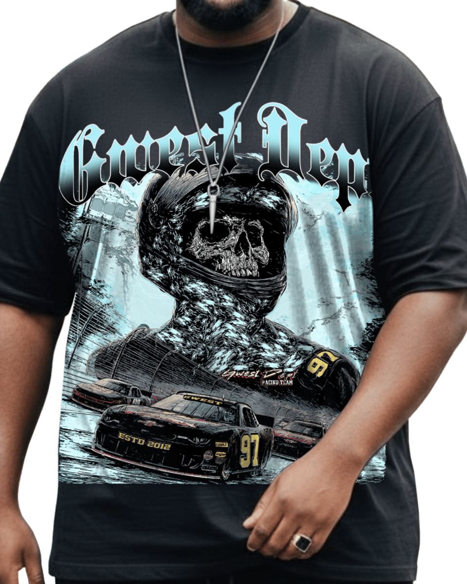G West Final Lap Terry Men's Big And Tall T-Shirt - G West