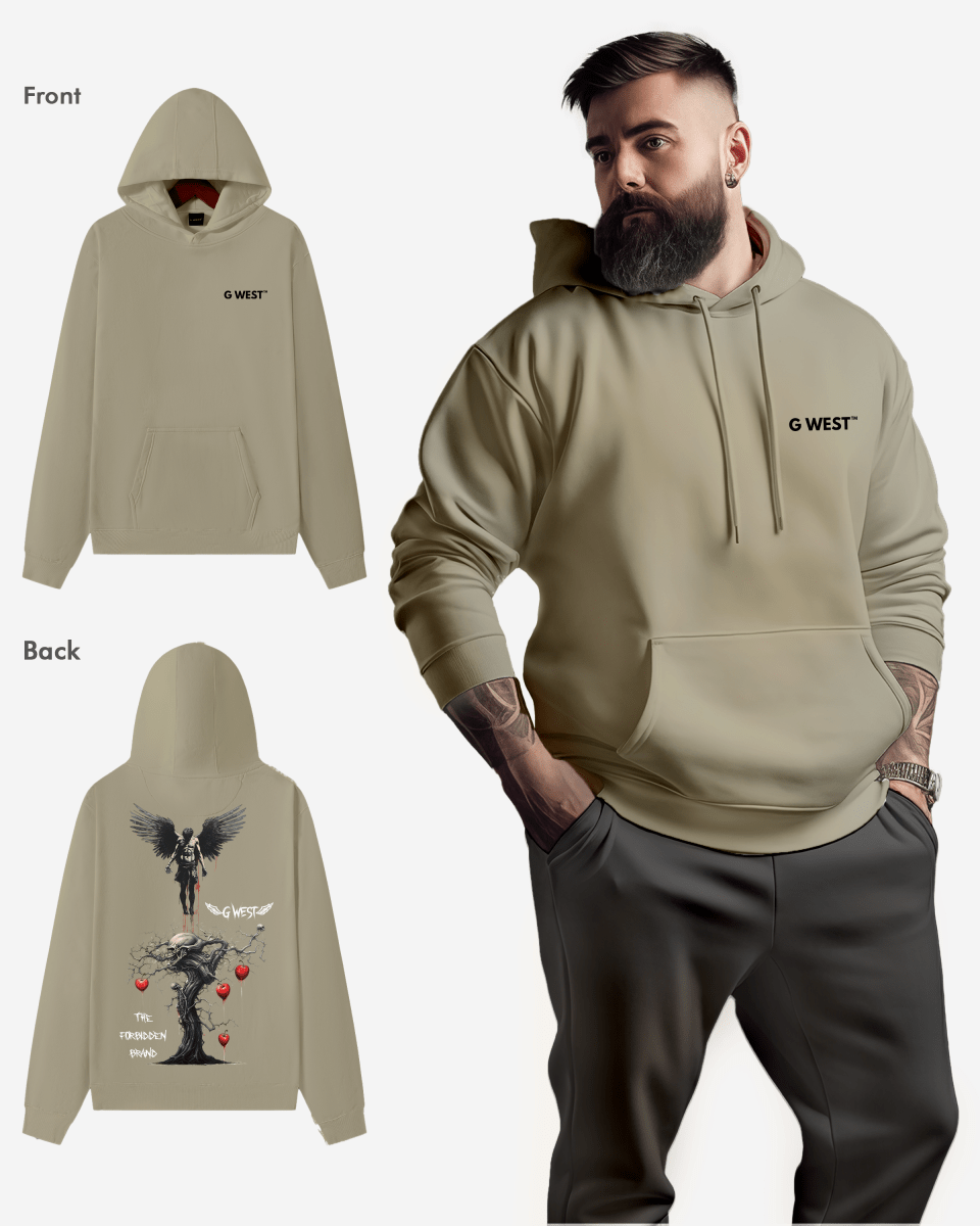 G West Forbidden Brand Heavy Premium Oversize Hoodie - G West