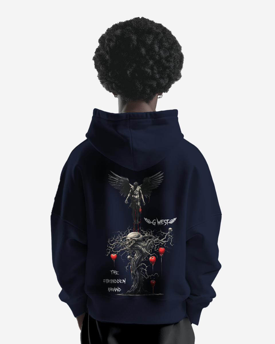 G West Forbidden Brand Heavy Premium Oversize Hoodie - G West