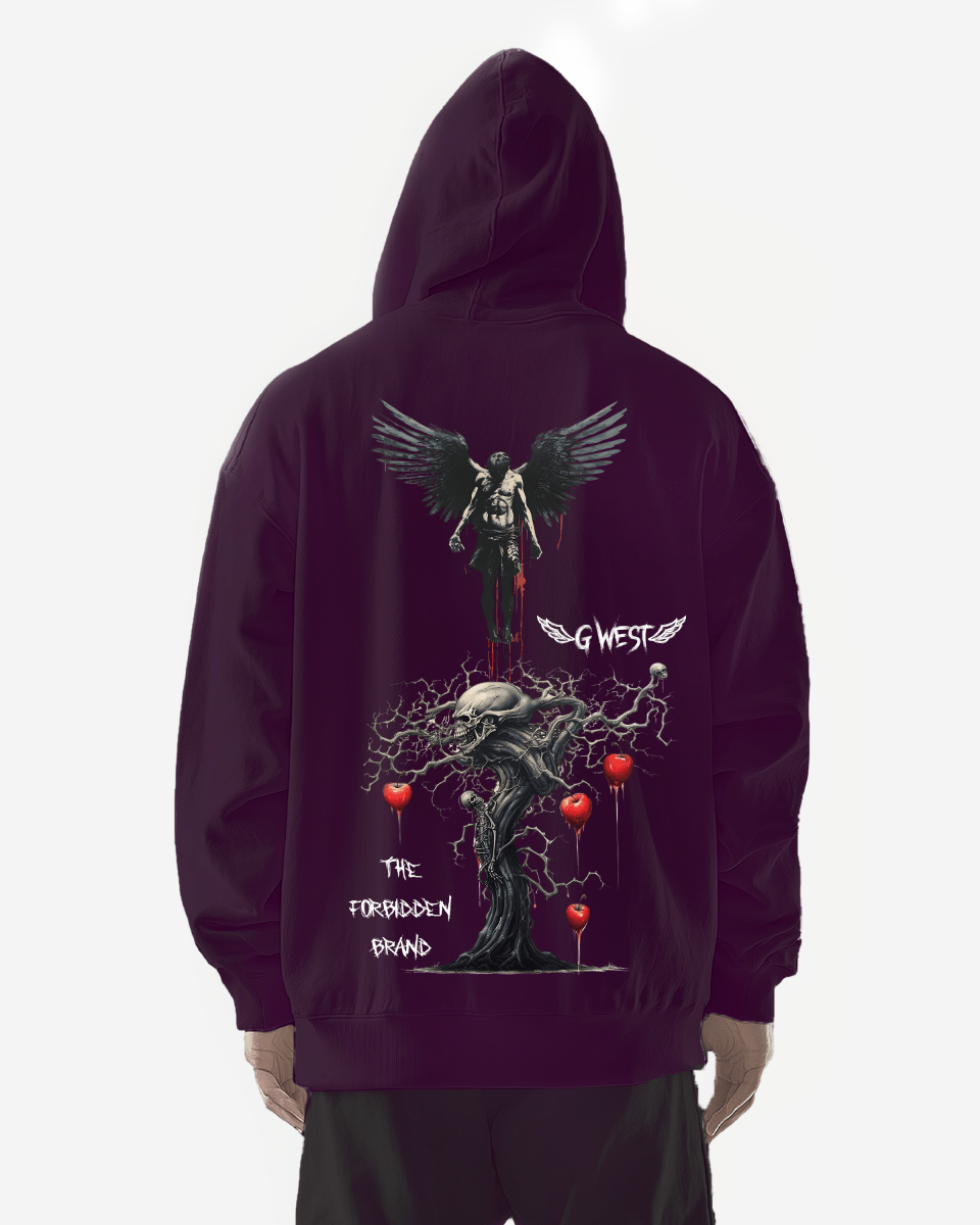 G West Forbidden Brand Heavy Premium Oversize Hoodie - G West