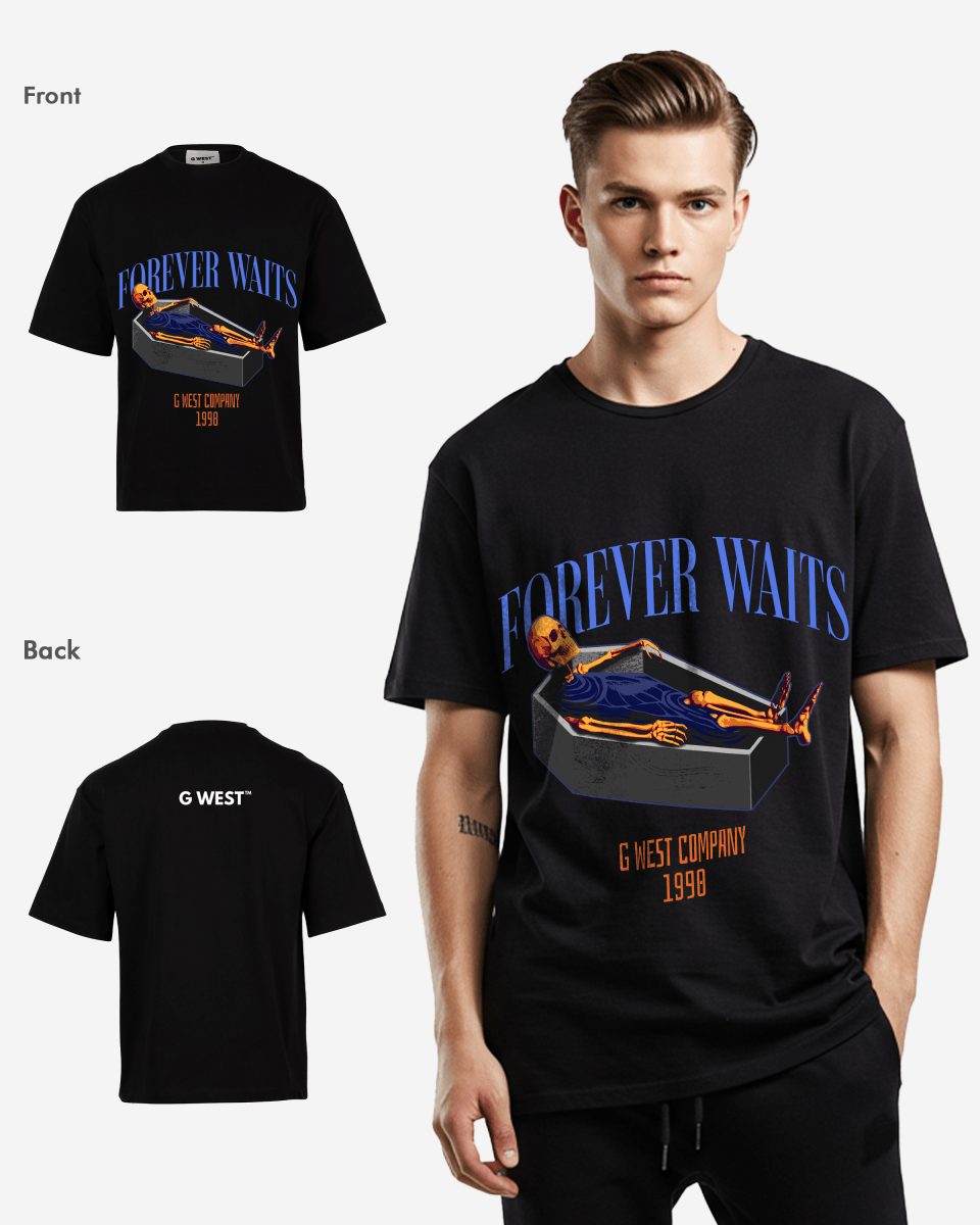 G - WEST Forever Waits Oversized Tee - GWROJMT5 - G West