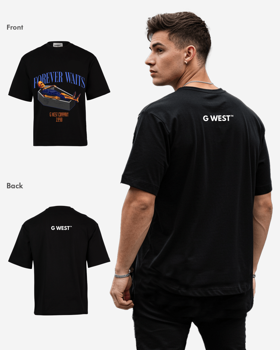 G - WEST Forever Waits Oversized Tee - GWROJMT5 - G West