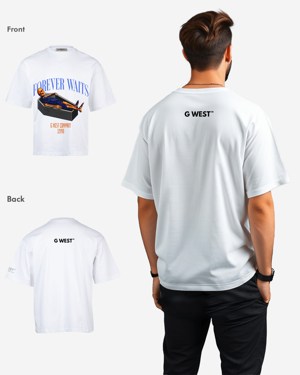 G - WEST Forever Waits Oversized Tee - GWROJMT5 - G West