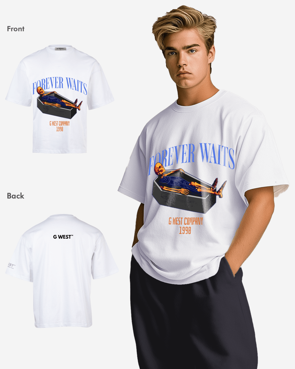 G - WEST Forever Waits Oversized Tee - GWROJMT5 - G West