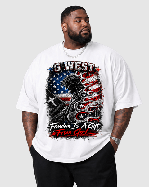 G WEST FREEDOM IS A GIFT T-SHIRT - G West