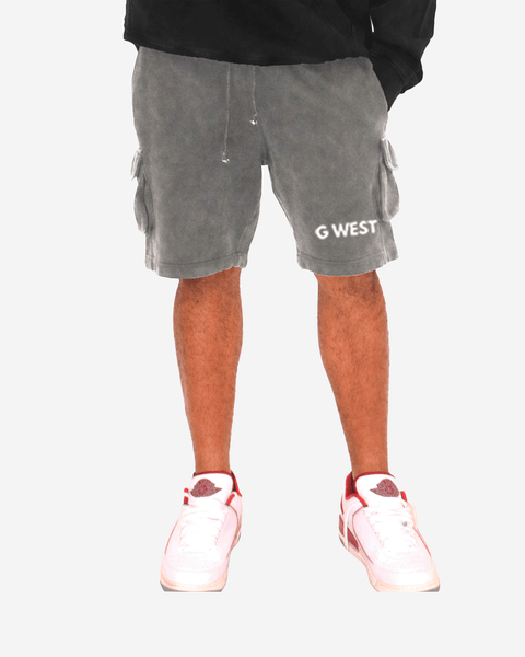 G West French Terry Cargo Shorts - G West