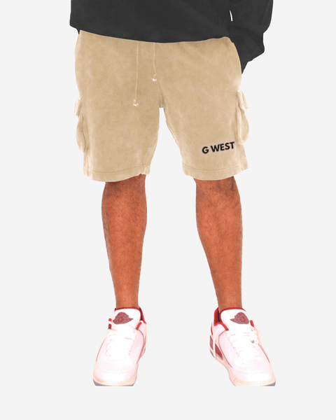 G West French Terry Cargo Shorts - G West