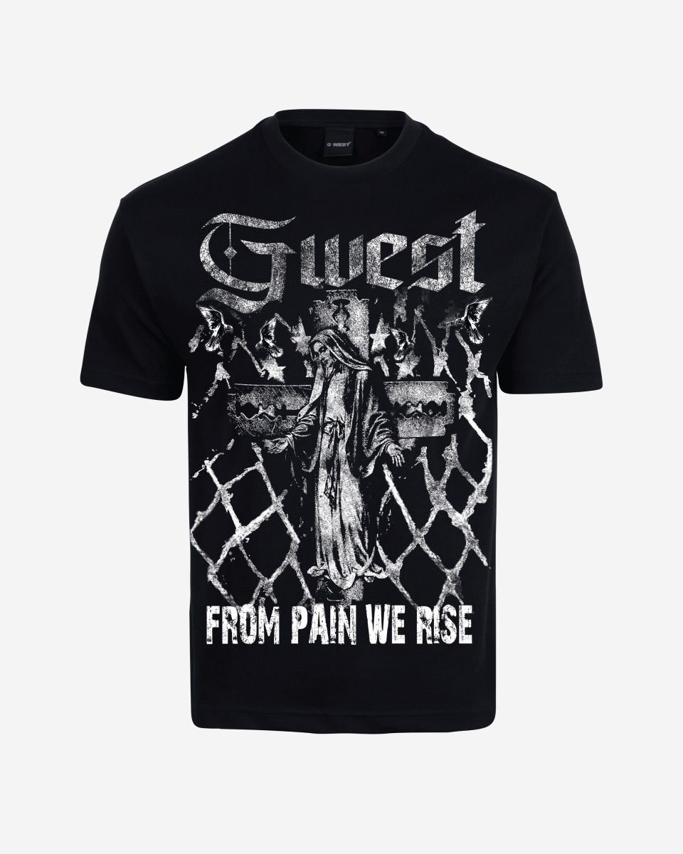 G West From Pain We Rise Men's Big And Tall T-Shirt - G West