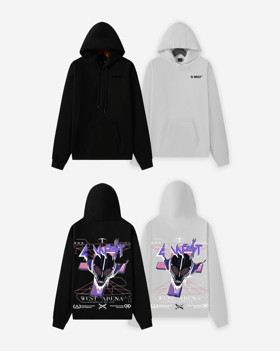 G West Future Journey Oversize Hoodie Mens Style - G West