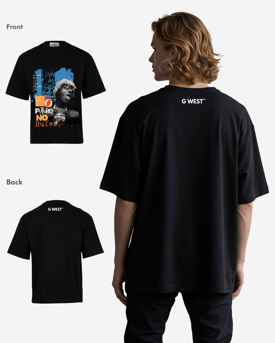 G - WEST FUTURE NO RULES OVERSIZED TEE GWROJMT117 - G West