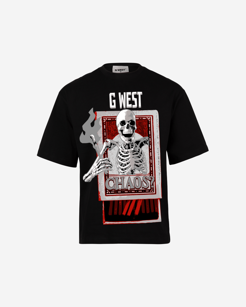 G - WEST G CHAOS OVERSIZED TEE GWROJMT56 - G West