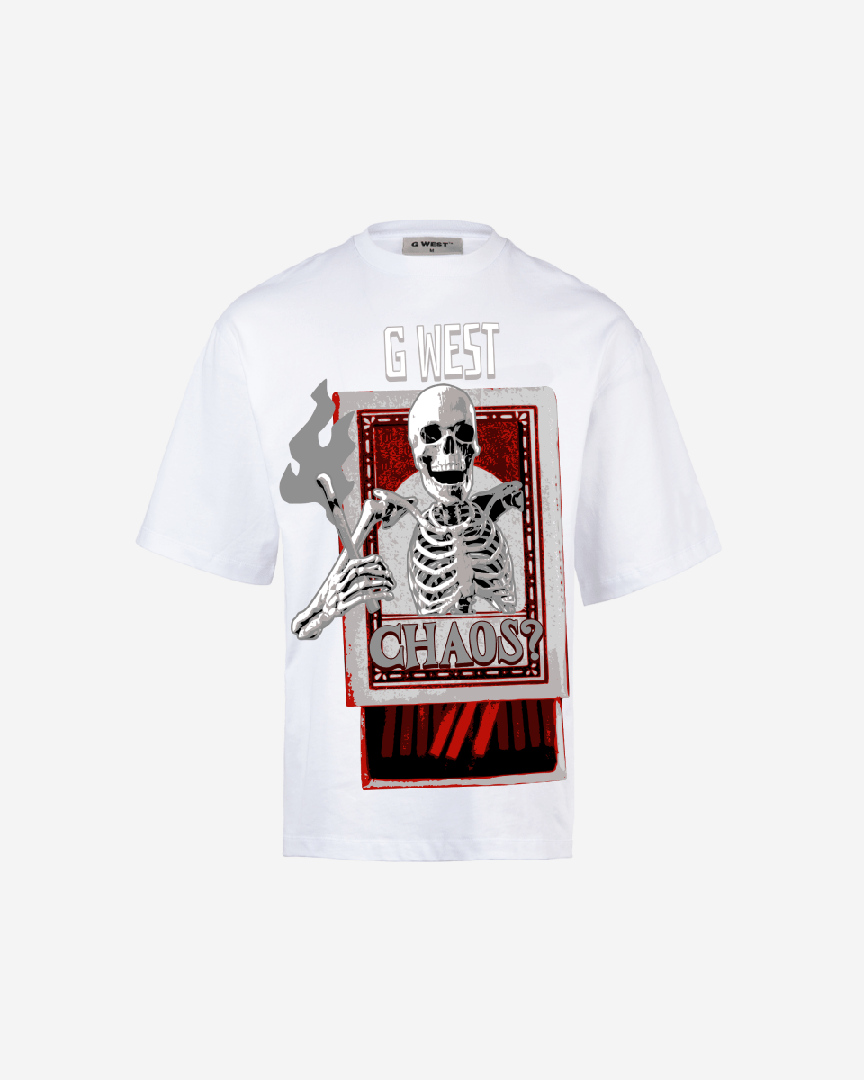 G - WEST G CHAOS OVERSIZED TEE GWROJMT56 - G West