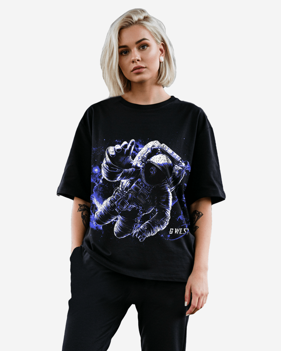 G West Galaxy Premium Oversized Tee - WOMEN - G West