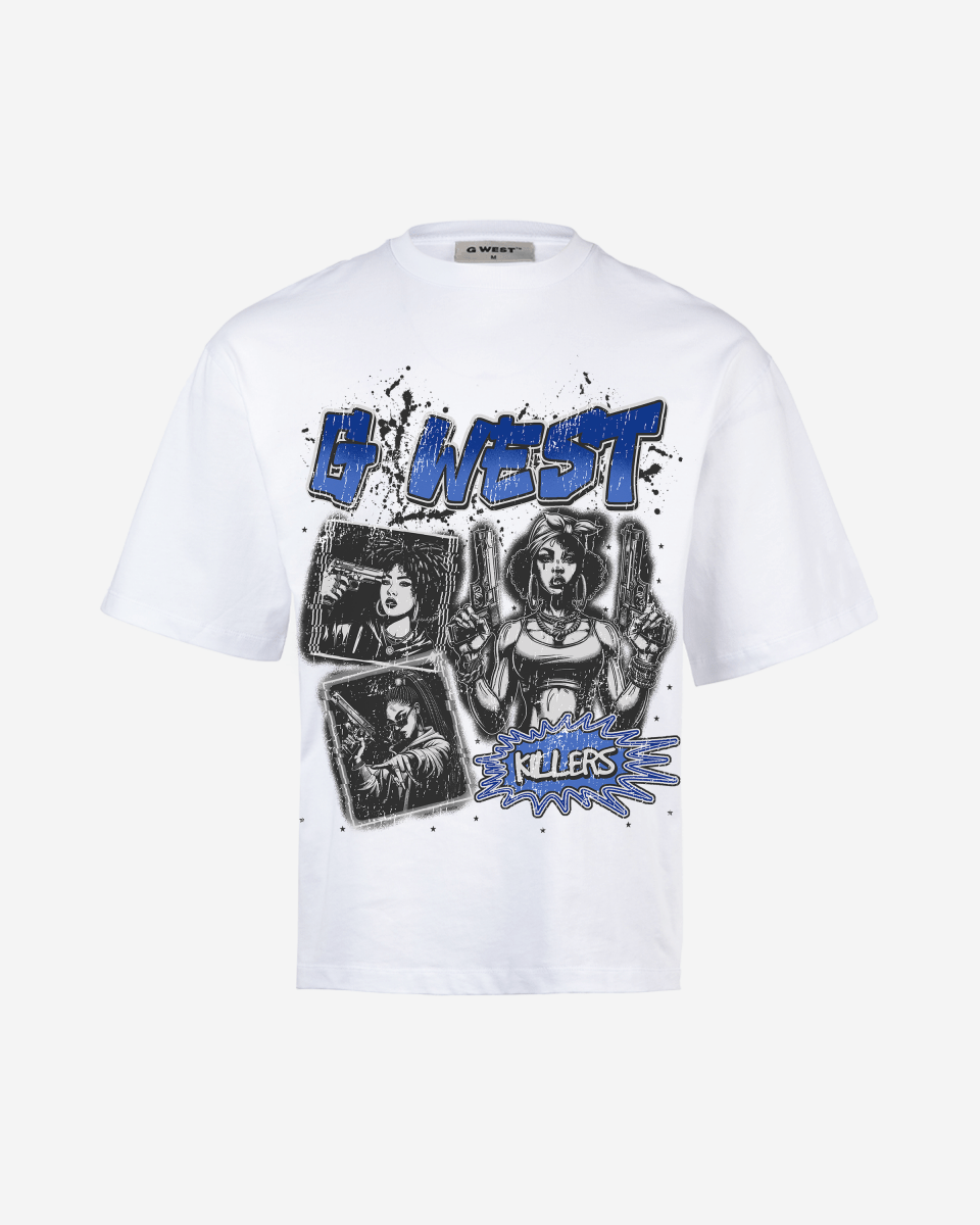 G West Gangsta Godesses Big and Tall Oversized T-Shirt - G West