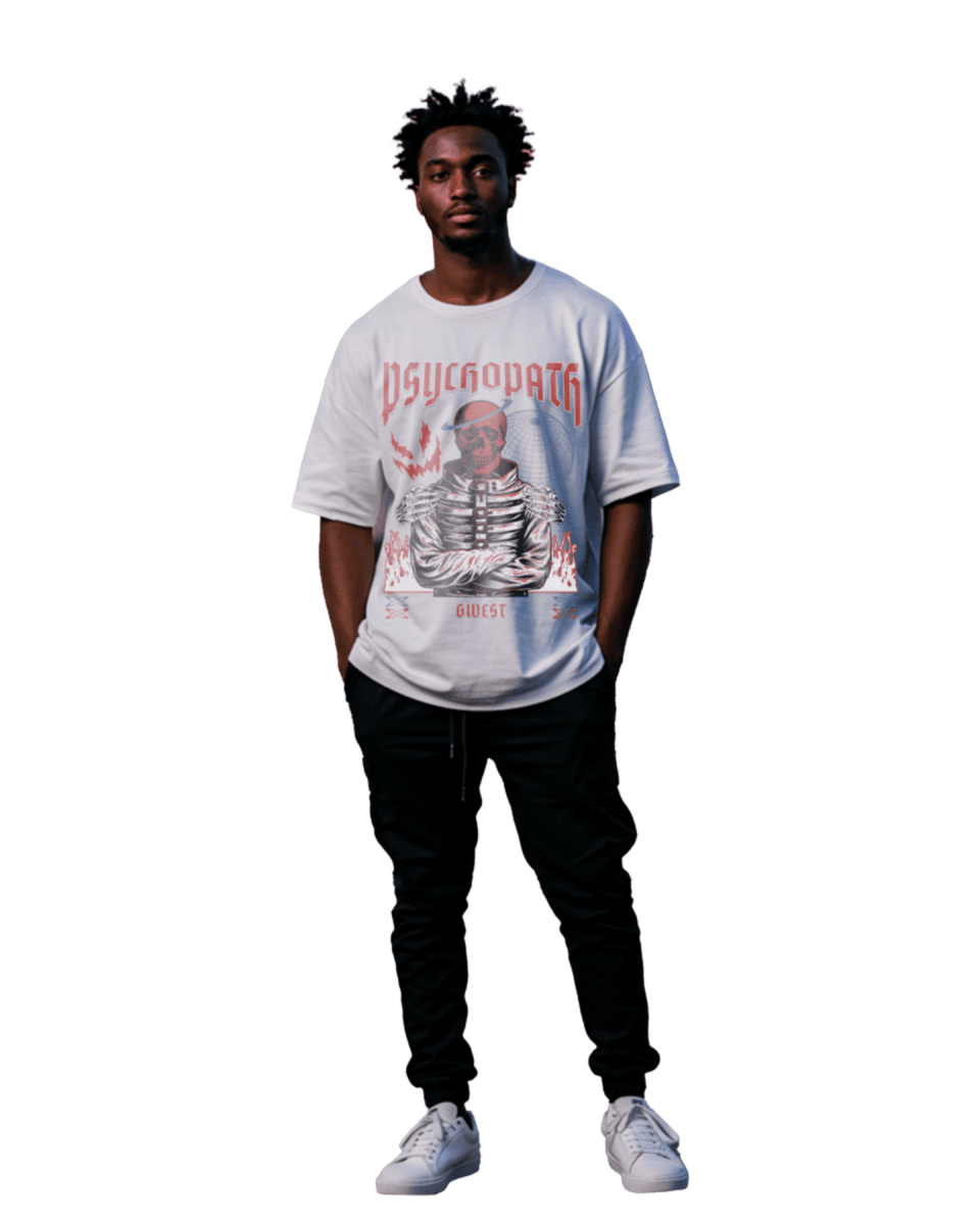G West Ghost Supporter Oversized Men's T-Shirt - G West