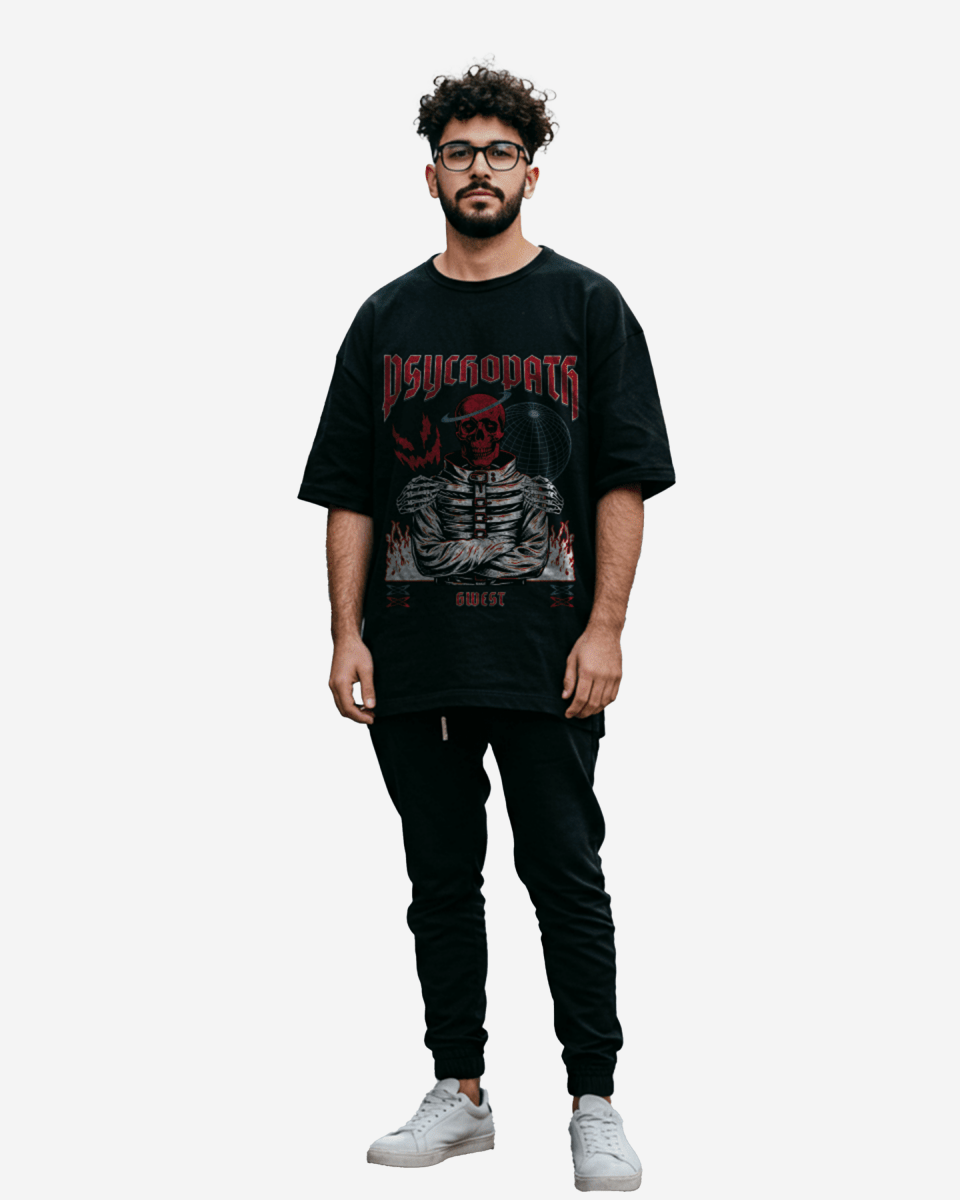 G West Ghost Supporter Oversized Unisex T-Shirt - G West