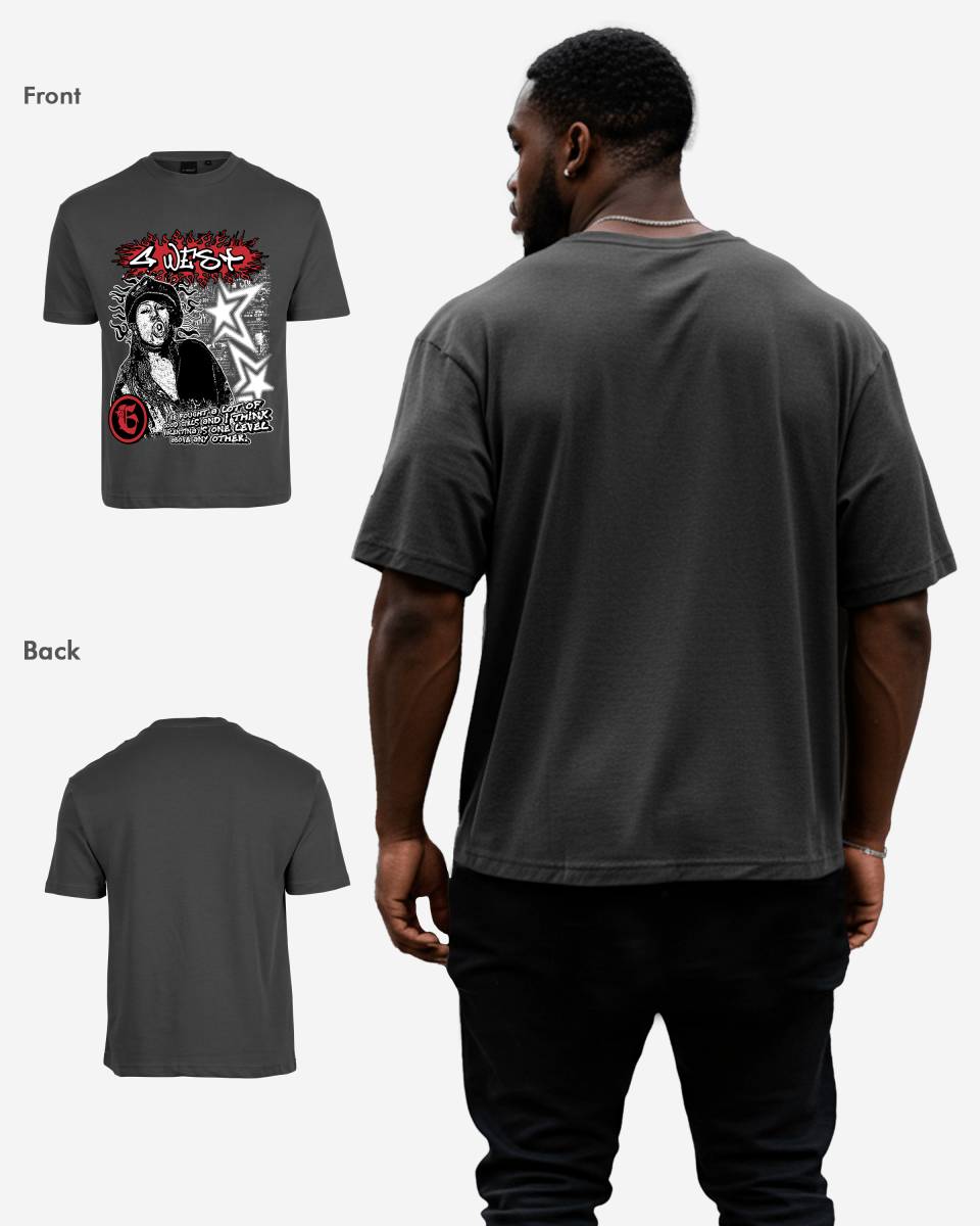 G West Graffiti Heat Oversized Tee - G West
