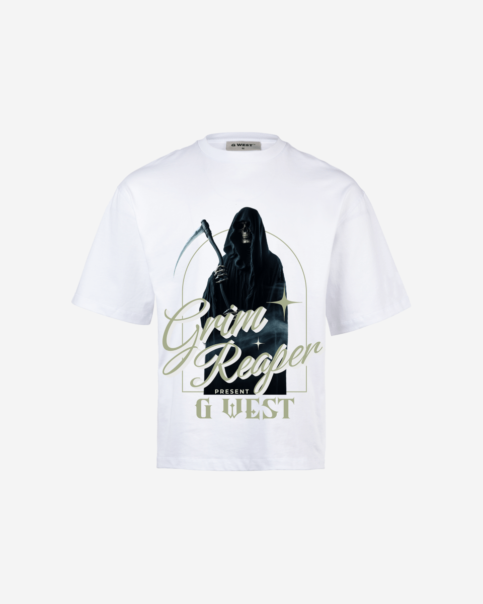 G - WEST GRIM REAPER OVERSIZED TEE GWROJMT165 - G West