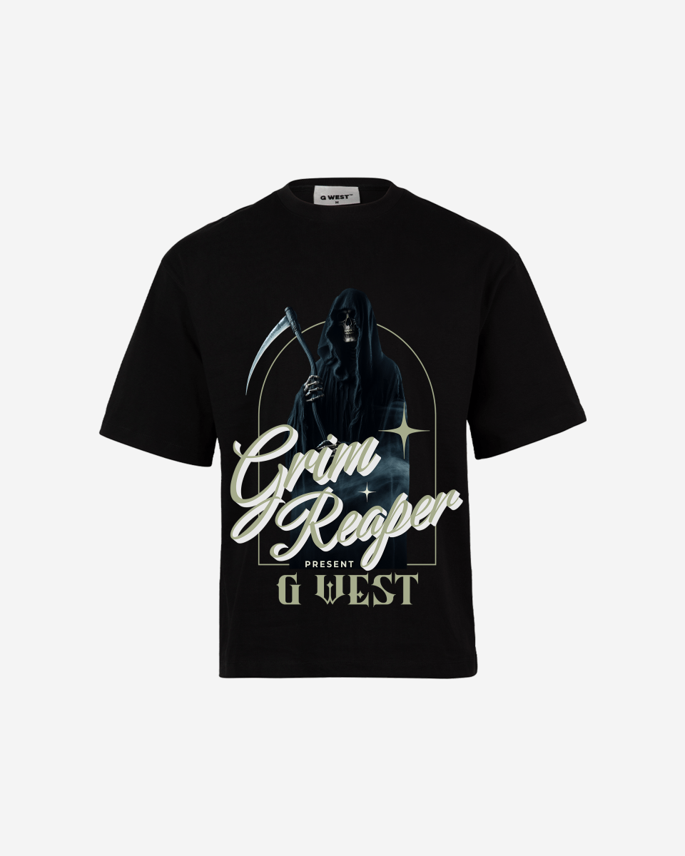 G - WEST GRIM REAPER OVERSIZED TEE GWROJMT165 - G West