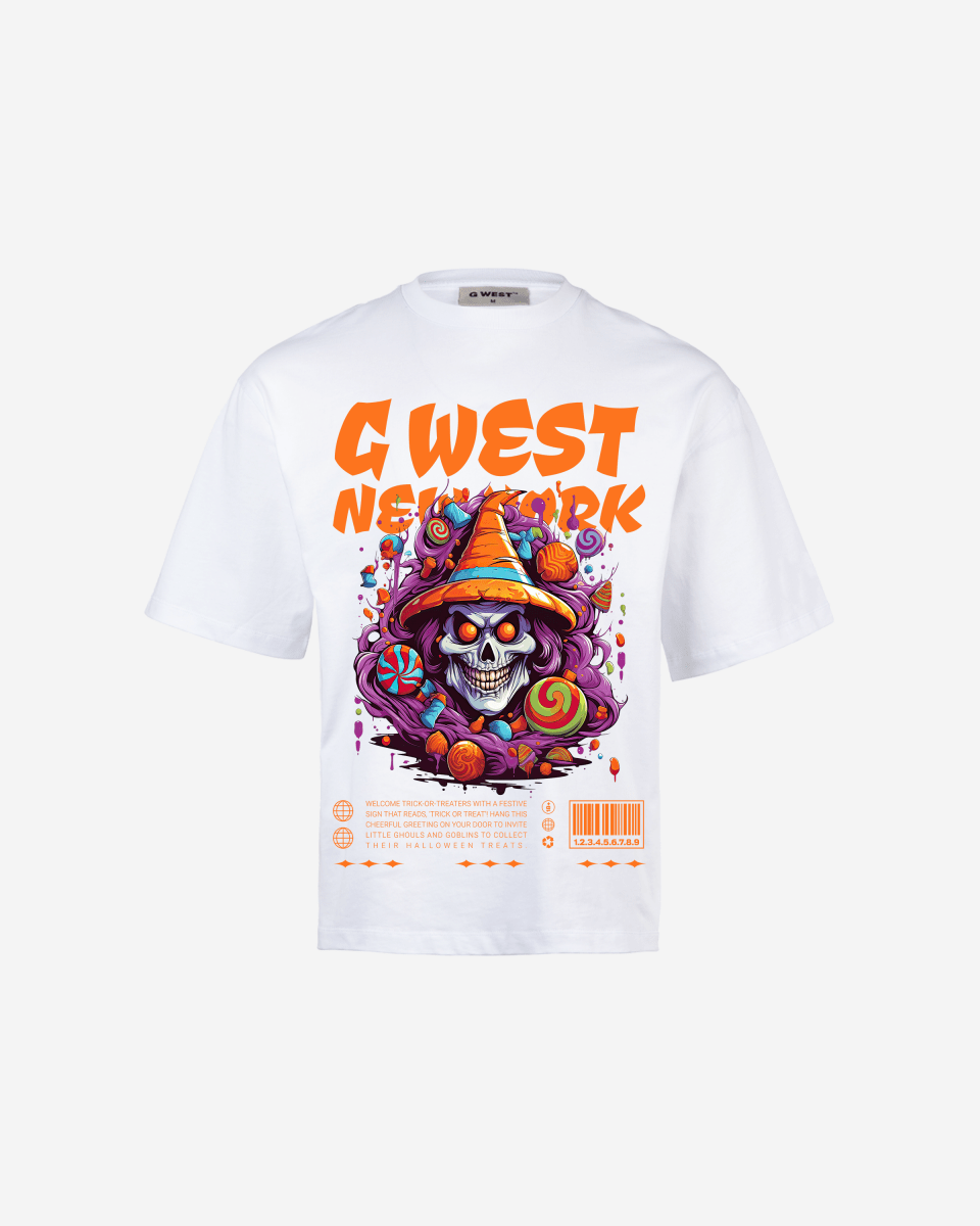 G - WEST HALLOWEEN OVERSIZED TEE GWROJMT163 - G West