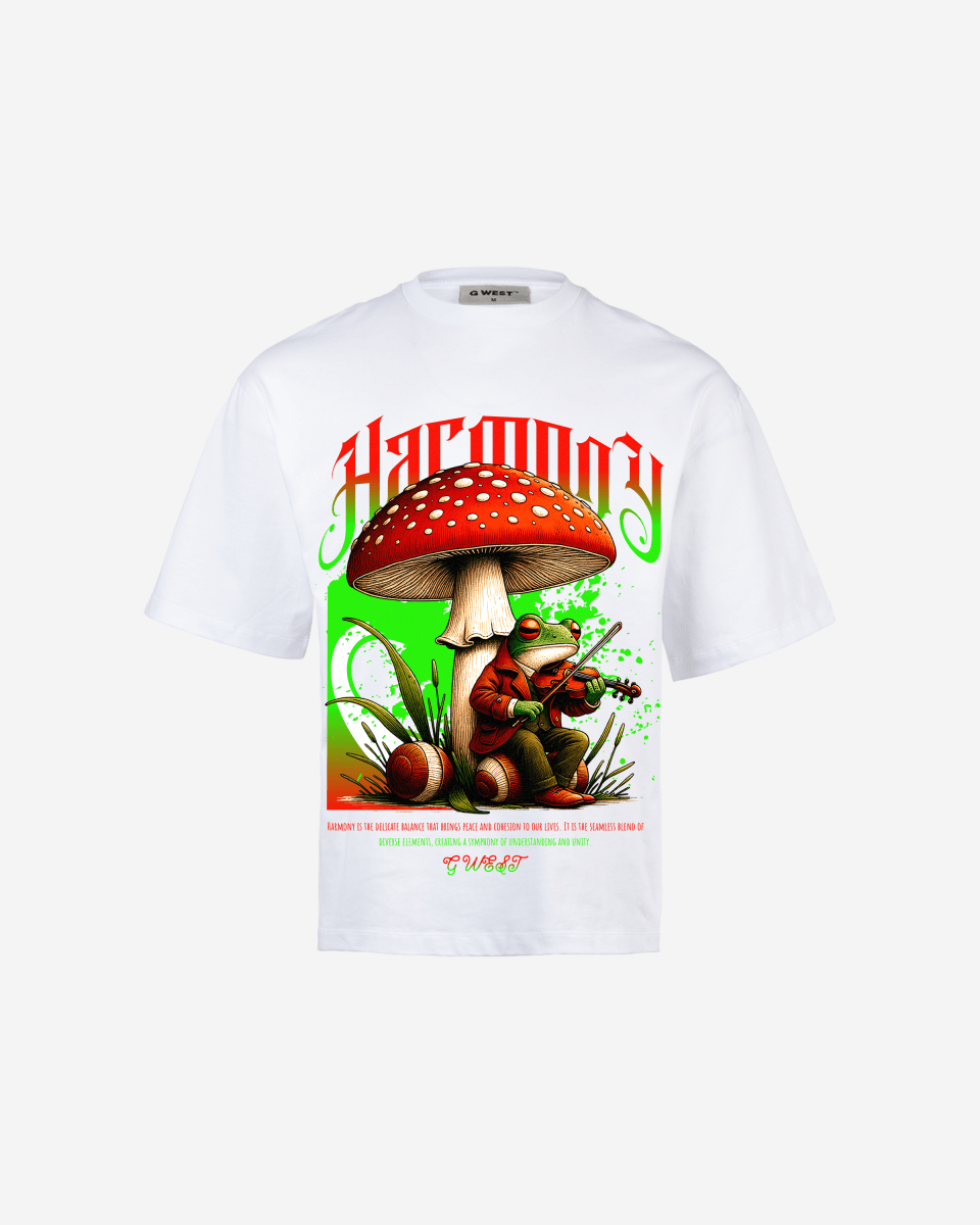 G - WEST HARMONY OVERSIZED TEE GWROJMT182 - G West