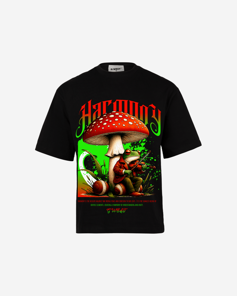 G - WEST HARMONY OVERSIZED TEE GWROJMT182 - G West