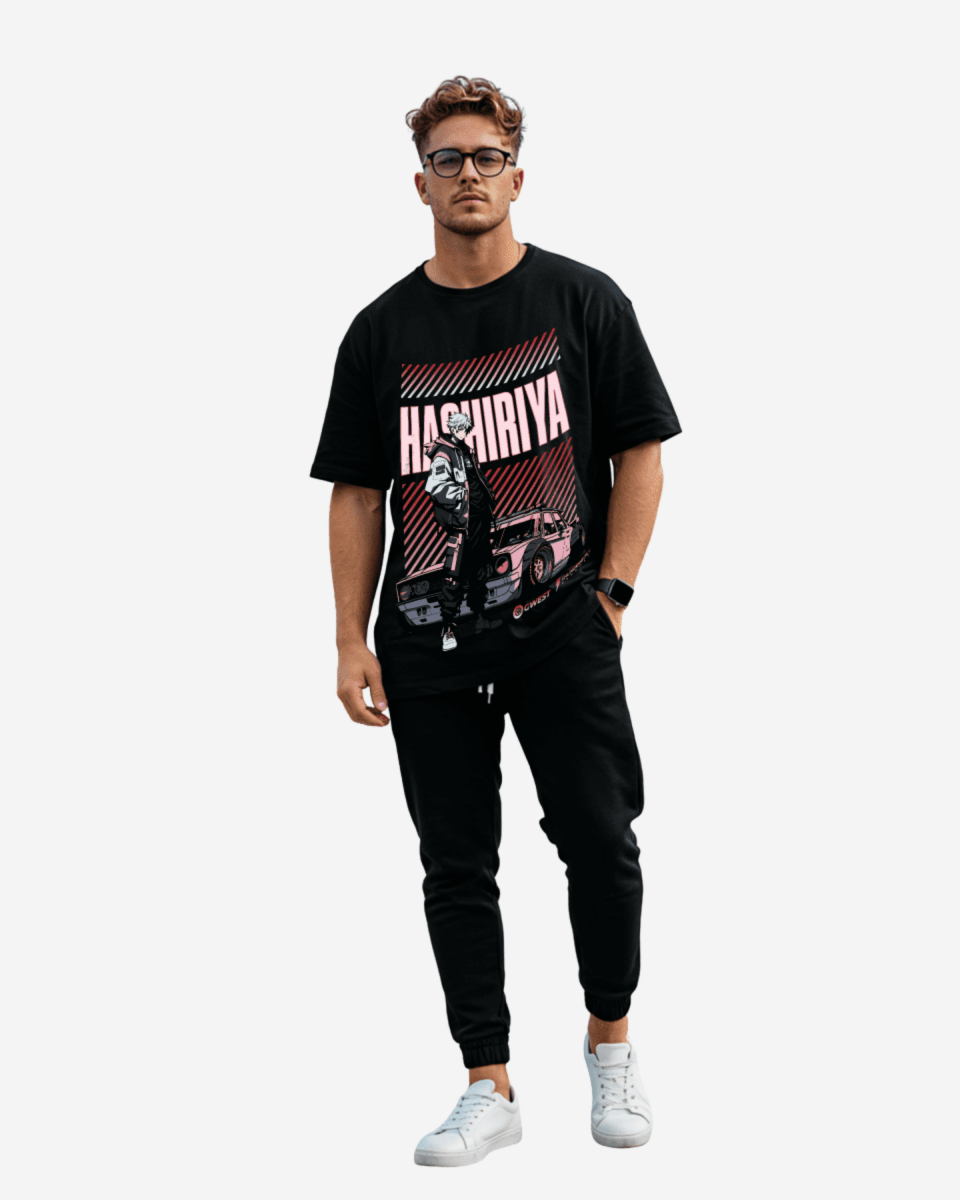 G West Hashiriya Oversized Men's T-Shirt - G West