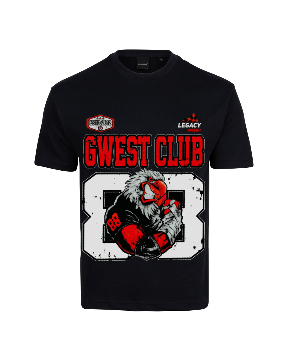 G West Hawk Squad 88 Oversized Men's T-Shirt - G West
