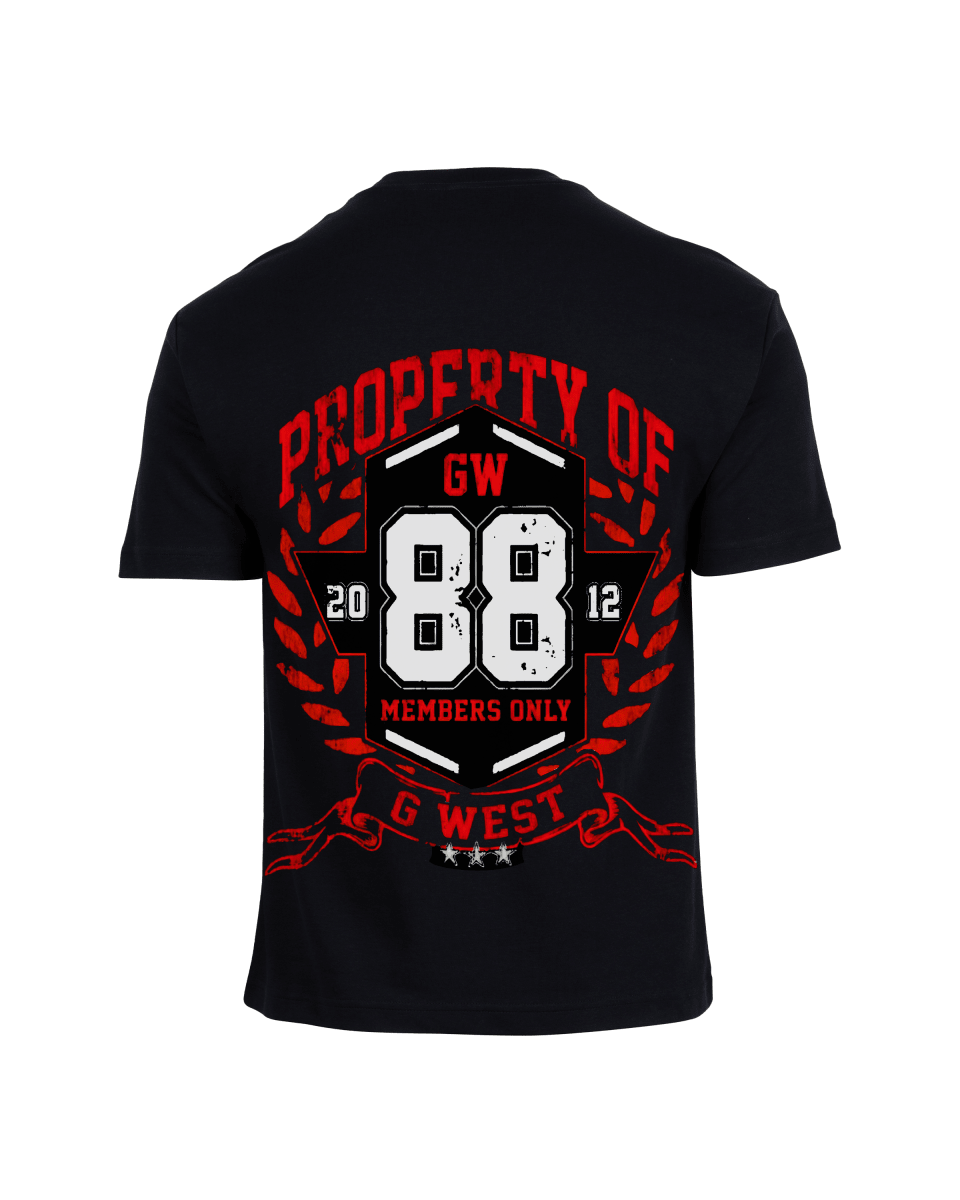 G West Hawk Squad 88 Oversized Men's T-Shirt - G West