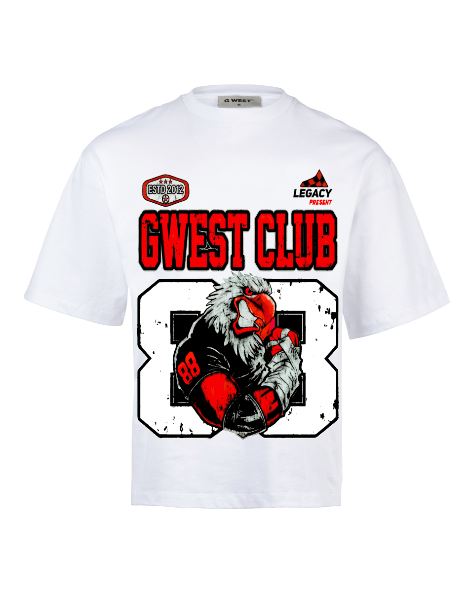 G West Hawk Squad 88 Oversized Men's T-Shirt - G West