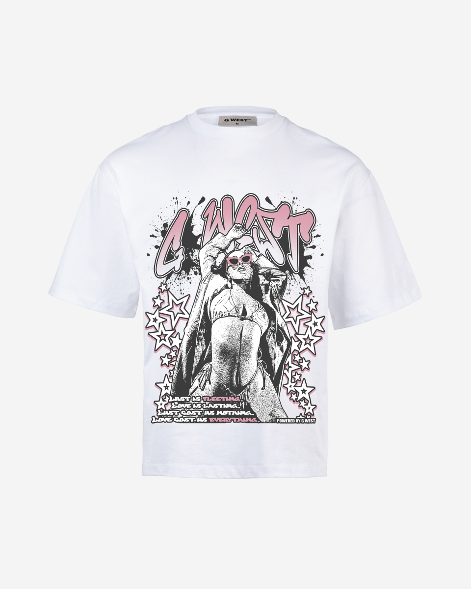 G West Heat Check Big And Tall Oversized T-Shirt - G West