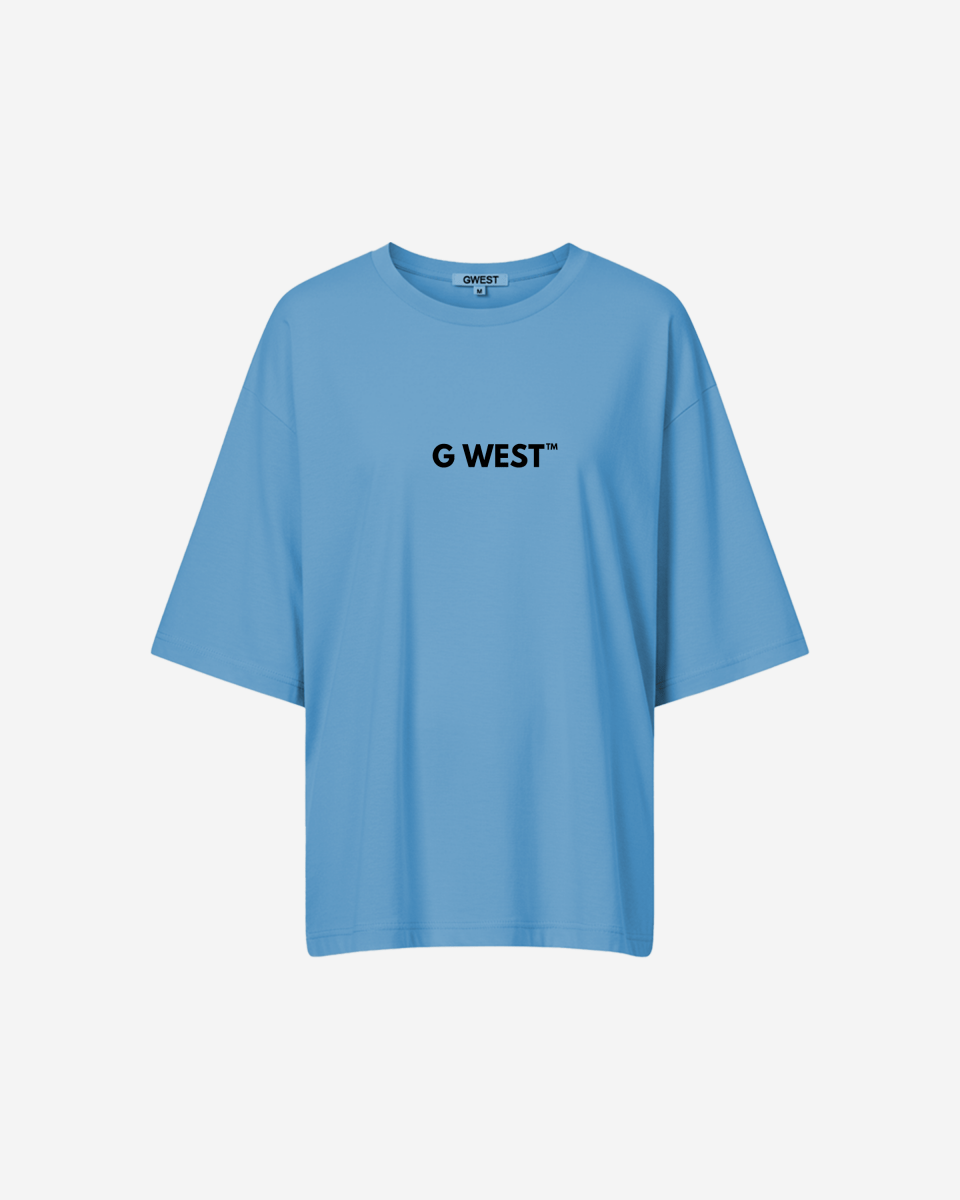 G West Heavyweight Logo Wear Oversized T-Shirt - WOMEN - G West