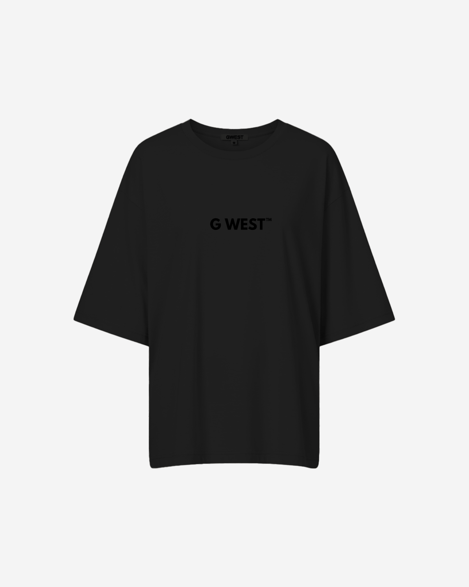 G West Heavyweight Logo Wear Oversized T-Shirt - WOMEN - G West