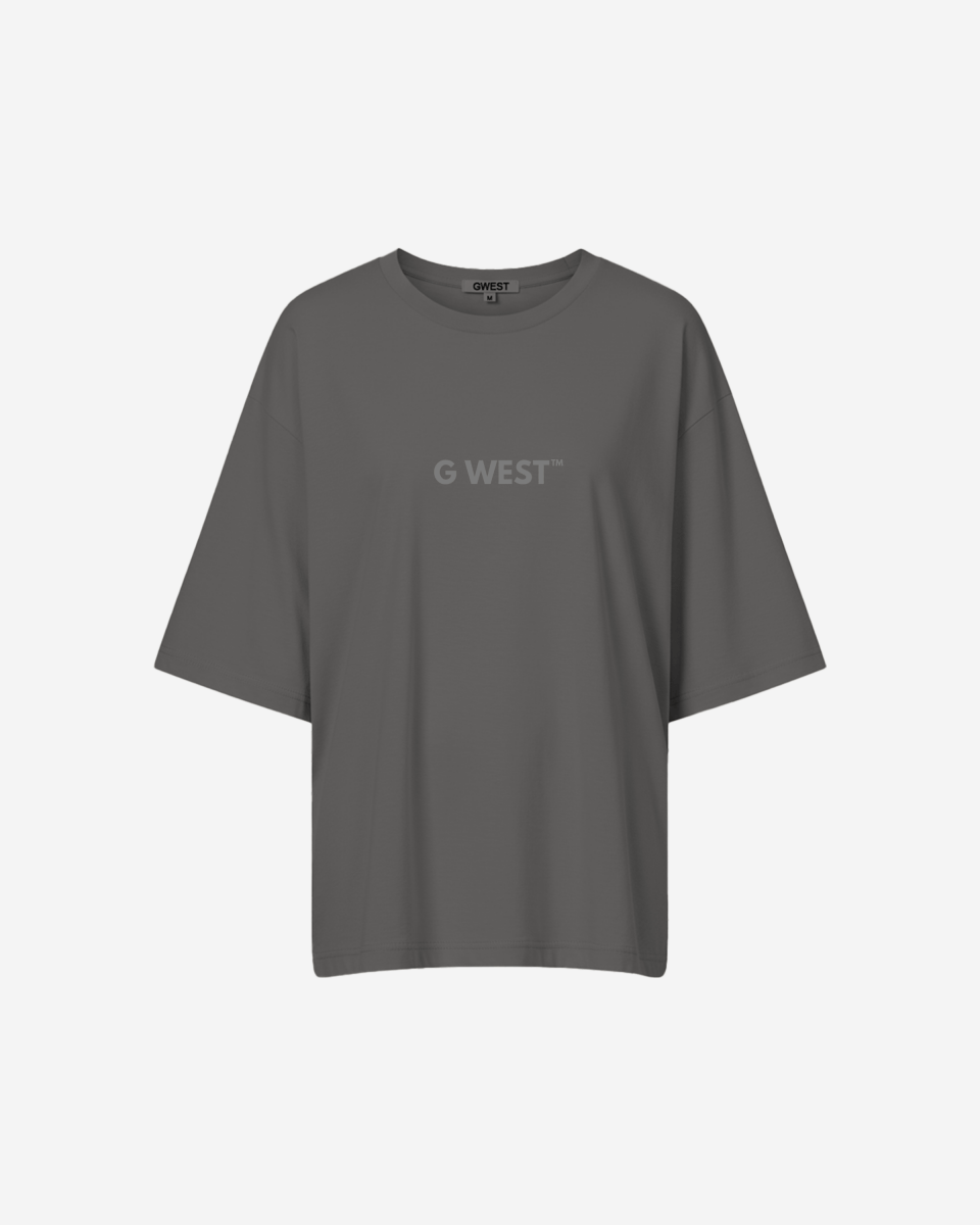 G West Heavyweight Logo Wear Oversized T-Shirt - WOMEN - G West