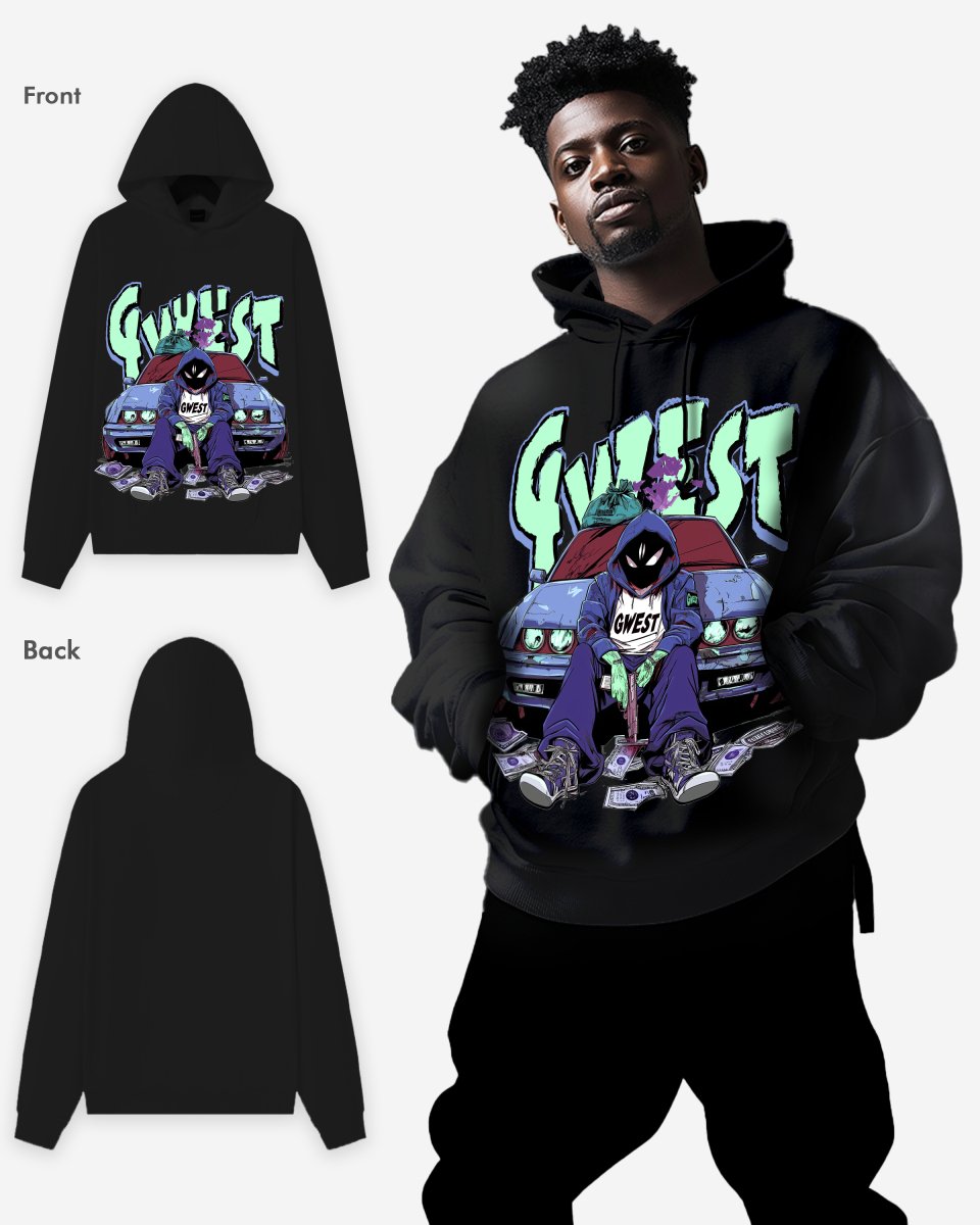 G WEST HEIST OVERSIZE HOODIE - G West