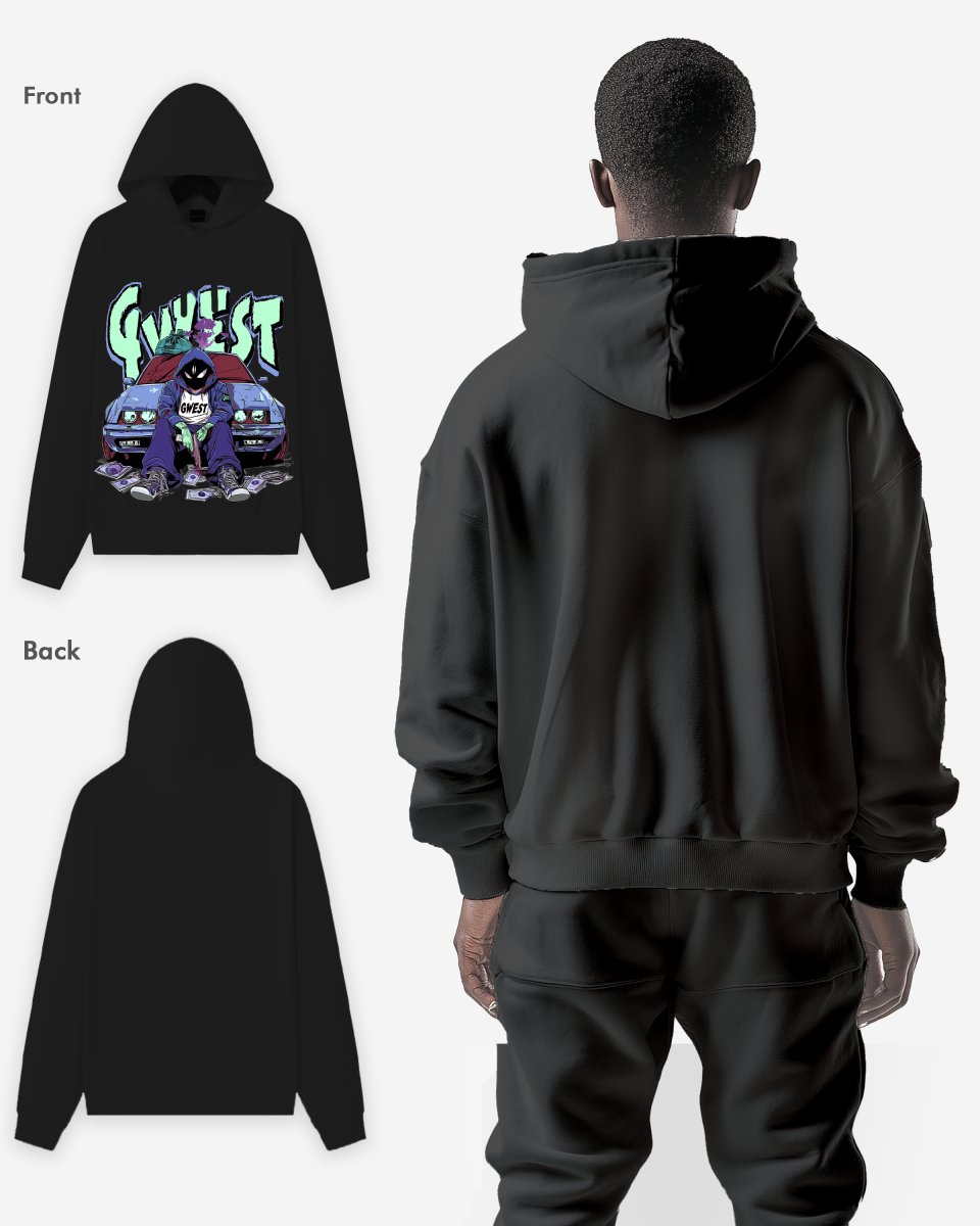 G WEST HEIST OVERSIZE HOODIE - G West