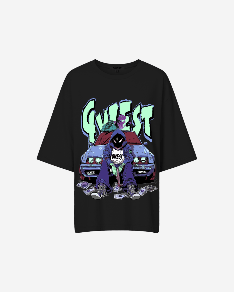 G WEST HEIST Oversized TEE - WOMEN - G West