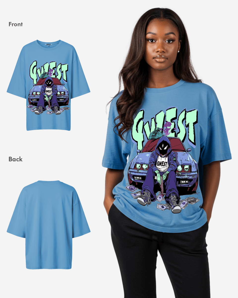 G WEST HEIST Oversized TEE - WOMEN - G West
