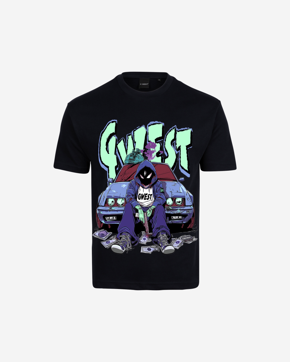 G WEST HEIST Oversized TEE - G West