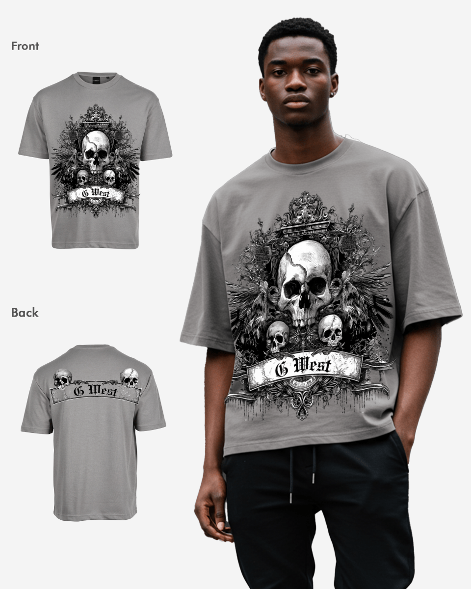 G West Hell City Oversized Tee - G West
