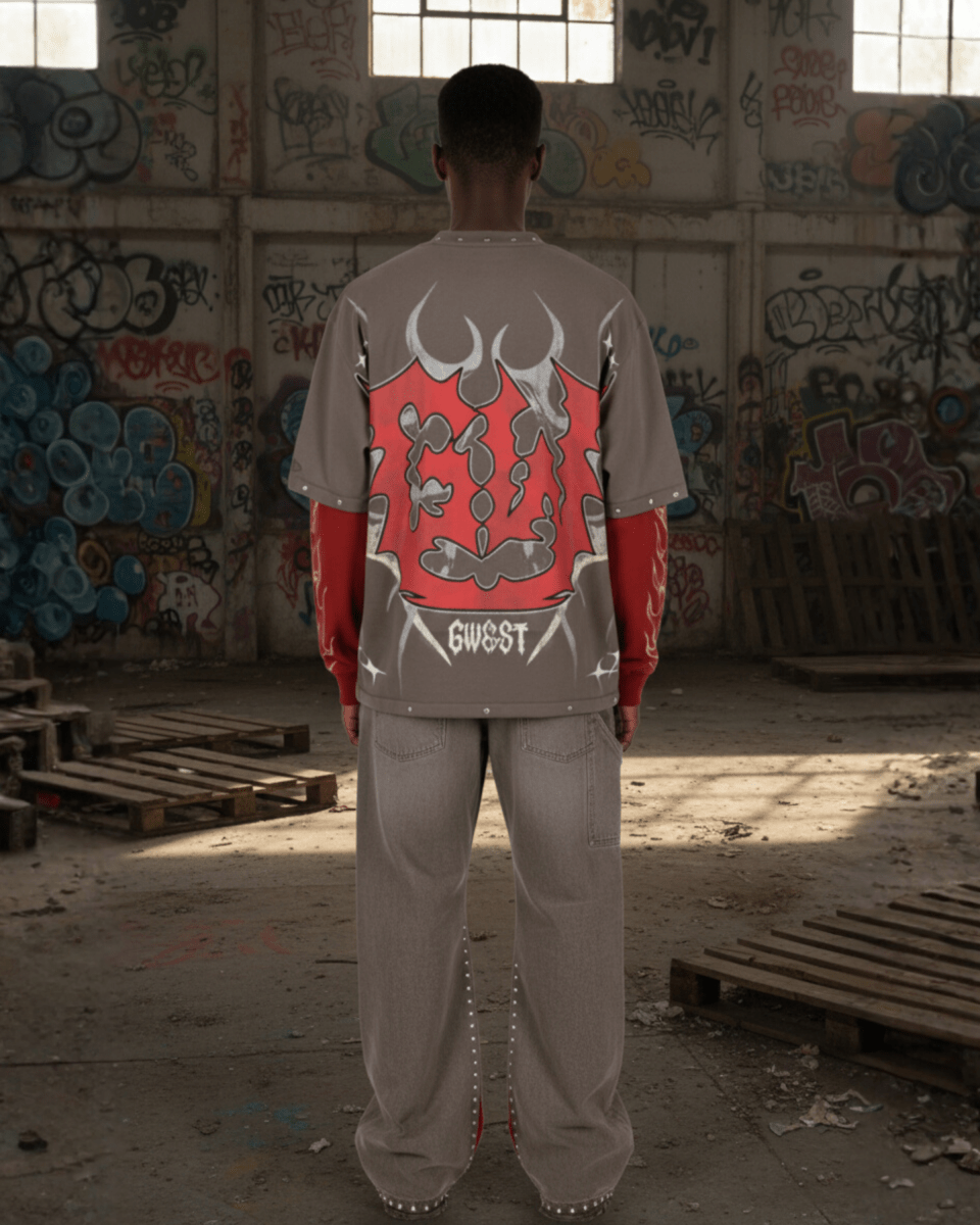 G West Hell Claw Denim Complicated Men's Set - G West